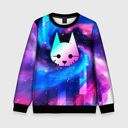 Детский свитшот Stray Неоновый Космос