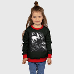 Свитшот детский Hollow Knight рисунок, цвет: 3D-красный — фото 2