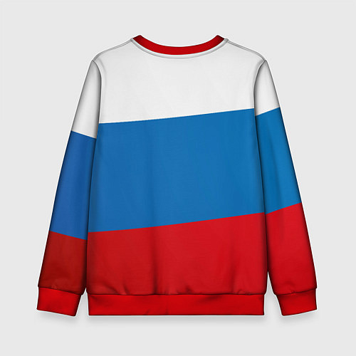 Детский свитшот Im Russian / 3D-Красный – фото 2