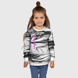 Свитшот детский SPORT&FITNESS, цвет: 3D-белый — фото 2