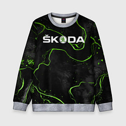 Свитшот детский Шкодавод, цвет: 3D-меланж