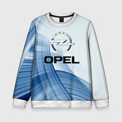 Свитшот детский Opel - logo, цвет: 3D-белый