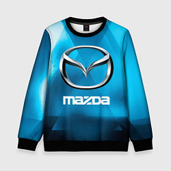 Свитшот детский Mazda - sport - абстракция, цвет: 3D-черный