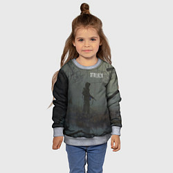 Свитшот детский STALKER Одиночка На Болоте, цвет: 3D-меланж — фото 2