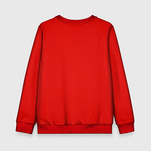 Детский свитшот Cult of the Lamb ягненок / 3D-Красный – фото 2