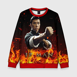 Детский свитшот ИП МАН - в огне