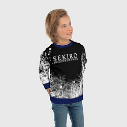 Свитшот детский Sekiro арт, цвет: 3D-синий — фото 2