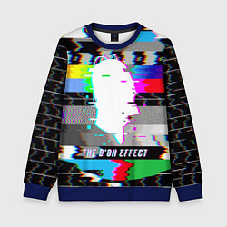 Свитшот детский Homer Simpson - the doh effect!, цвет: 3D-синий