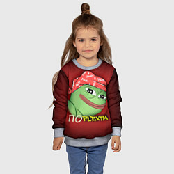 Свитшот детский Ricardo Pepe, цвет: 3D-меланж — фото 2