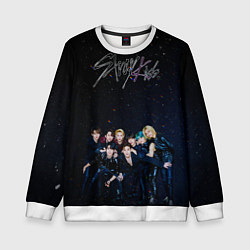 Свитшот детский Stray Kids boy band, цвет: 3D-белый