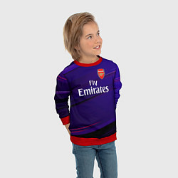 Свитшот детский Arsenal Абстракция, цвет: 3D-красный — фото 2