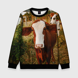 Детский свитшот Милая коровка