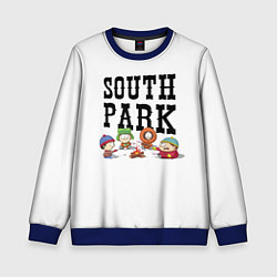 Свитшот детский South park кострёр, цвет: 3D-синий