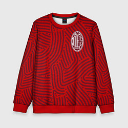 Свитшот детский AC Milan отпечатки, цвет: 3D-красный