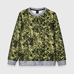 Свитшот детский Камуфляж Flecktarn Jeitai, цвет: 3D-меланж