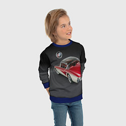Свитшот детский Buick Centurion - USA - Retro, цвет: 3D-синий — фото 2