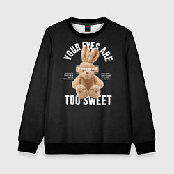 Детский свитшот Rabbit too sweet