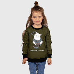 Свитшот детский Котьмак Плотва коричневый, цвет: 3D-черный — фото 2