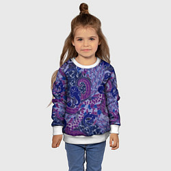 Свитшот детский Морской кролик, цвет: 3D-белый — фото 2