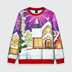 Детский свитшот Новогодний салют