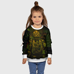 Свитшот детский Спрингтрaп, цвет: 3D-белый — фото 2