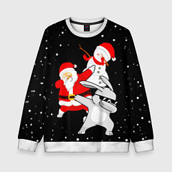 Свитшот детский Герои нового года дэбуют, цвет: 3D-белый