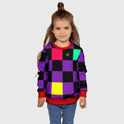 Свитшот детский FIRM прямо из 80х, цвет: 3D-красный — фото 2