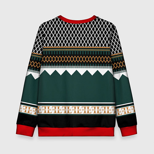 Детский свитшот FIRM как свитер из 90х / 3D-Красный – фото 2