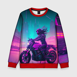 Детский свитшот Cyberpunk moto