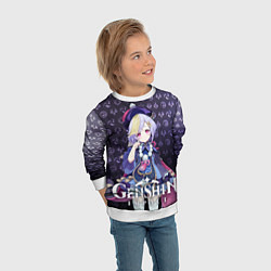 Свитшот детский Цици элементали, цвет: 3D-белый — фото 2