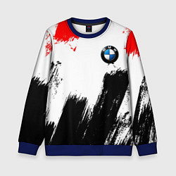 Свитшот детский BMW art, цвет: 3D-синий