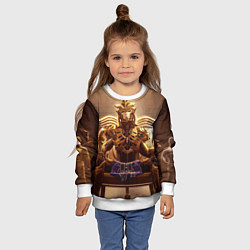 Свитшот детский PUBG фараоны, цвет: 3D-белый — фото 2