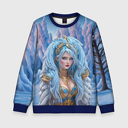 Свитшот детский Crystal Maiden Dota2, цвет: 3D-синий