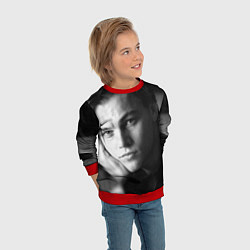Свитшот детский Леонардо Ди Каприо фото, цвет: 3D-красный — фото 2