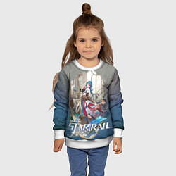 Свитшот детский Наташа Хонкай Стар Рейл, цвет: 3D-белый — фото 2