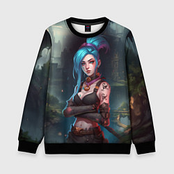 Детский свитшот Jinx league of legends