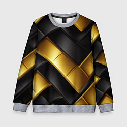 Детский свитшот Gold black luxury