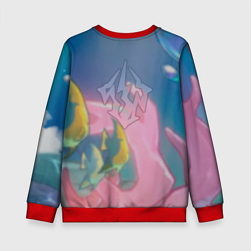 Детский свитшот Байлу электрический тип / 3D-Красный – фото 2