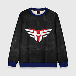 Свитшот детский Heroic team, цвет: 3D-синий