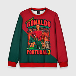 Детский свитшот Криштиану Роналду сборная Португалии 7