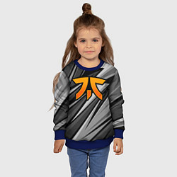 Свитшот детский Fnatic - монохромная, цвет: 3D-синий — фото 2