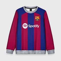 Детский свитшот ФК Барселона форма 2324 домашняя