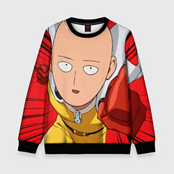 Свитшот детский Saitama big, цвет: 3D-черный