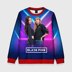 Детский свитшот Blackpink neon
