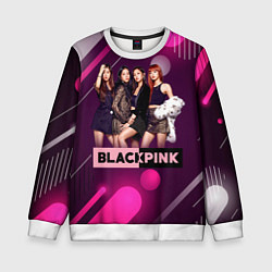 Свитшот детский Kpop Blackpink, цвет: 3D-белый