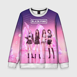 Детский свитшот Блэкпинк на сцене