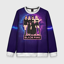 Детский свитшот Blackpink девушки с лого