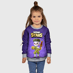 Свитшот детский Barqley Brawl stars, цвет: 3D-меланж — фото 2