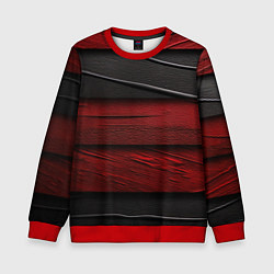 Детский свитшот Black red texture