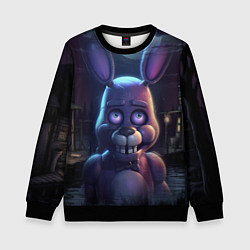 Свитшот детский Bonnie FNAF, цвет: 3D-черный